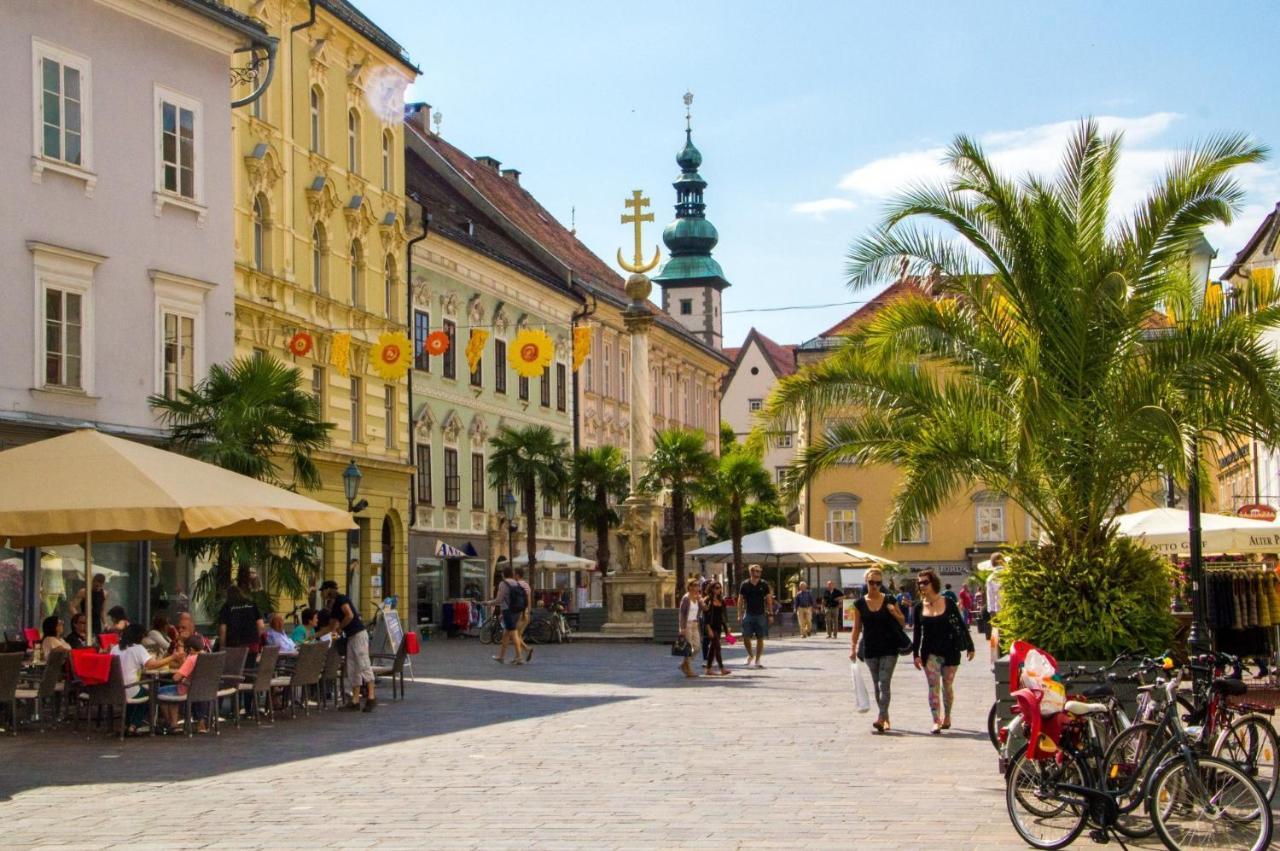 3 Zimmer Zentrum , Kontaktloser Check In Klagenfurt am Woerthersee Esterno foto